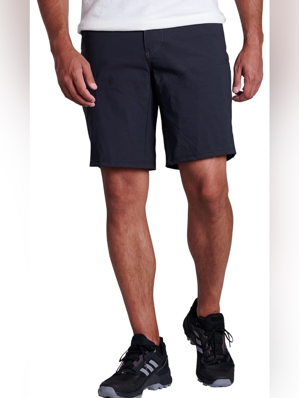 KÜHL Renegade Men’s Shorts 36 Koal Black 12” Inseam Hiking Stretch Outdoor